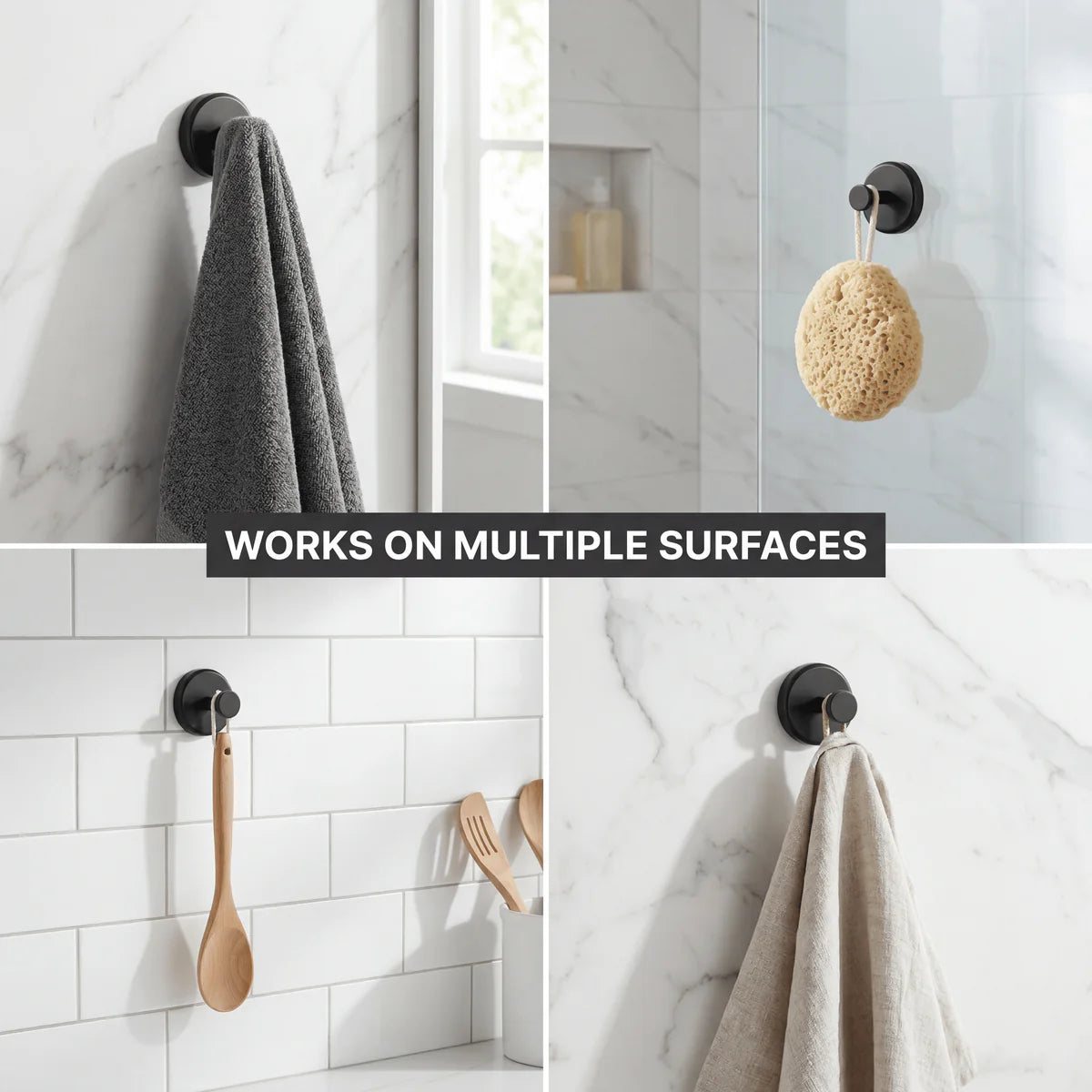 SUCTION CUP HOOKS (4 PCS)