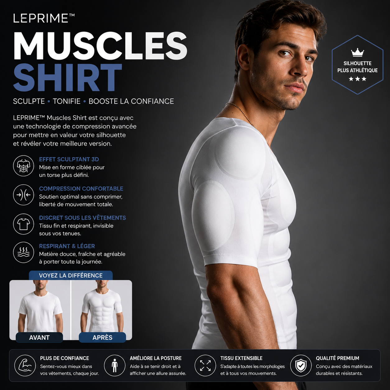 LEPRIME™ muscles shirt