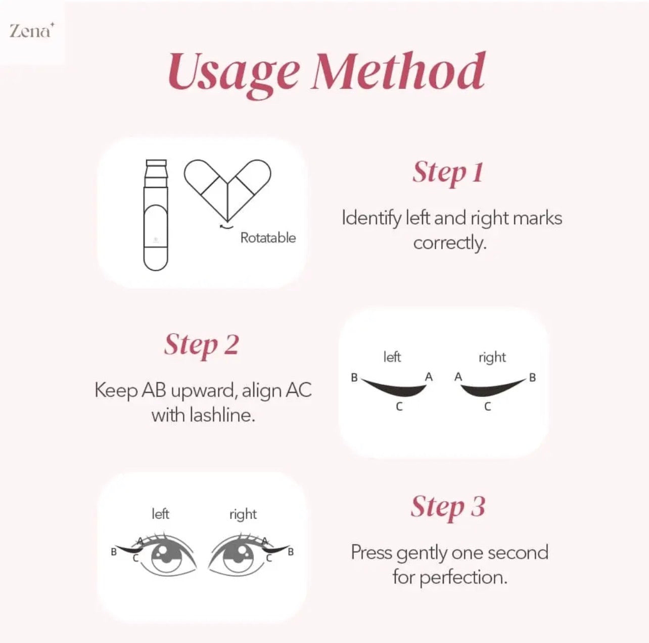 Stamp eyeliner
