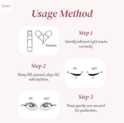Stamp eyeliner