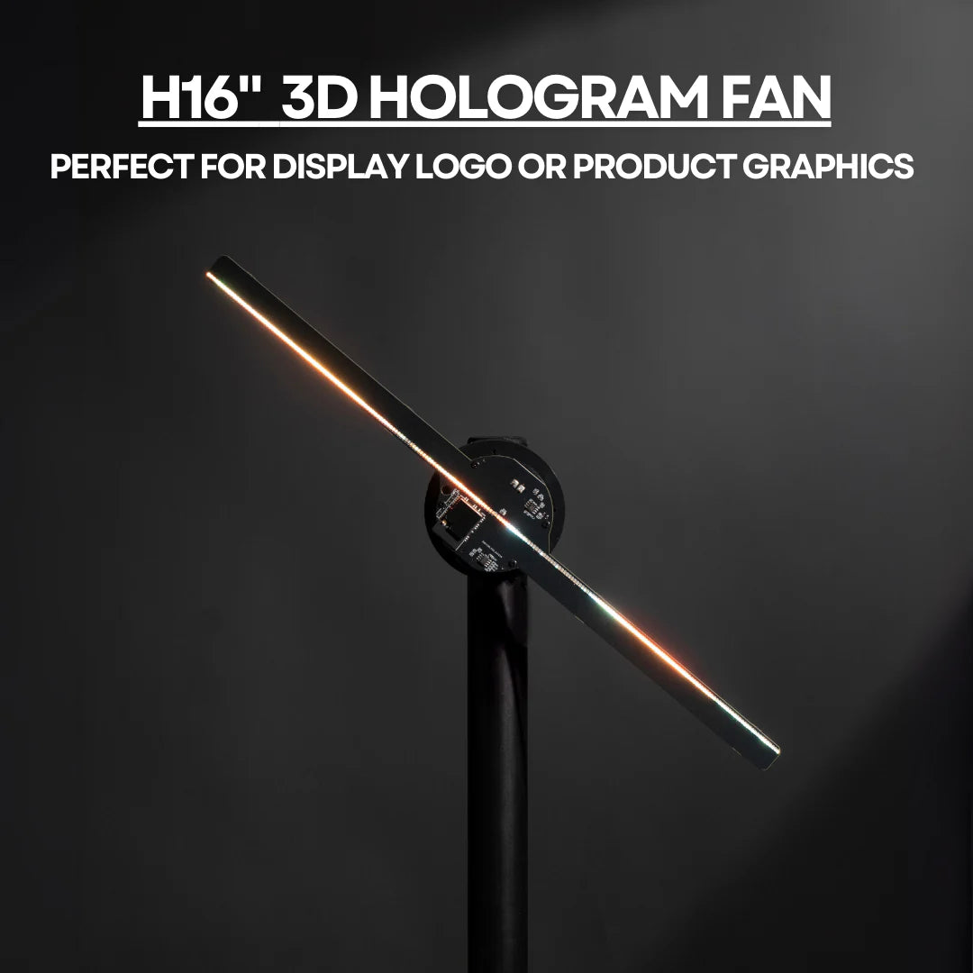 H16" 3D Advertising Hologram