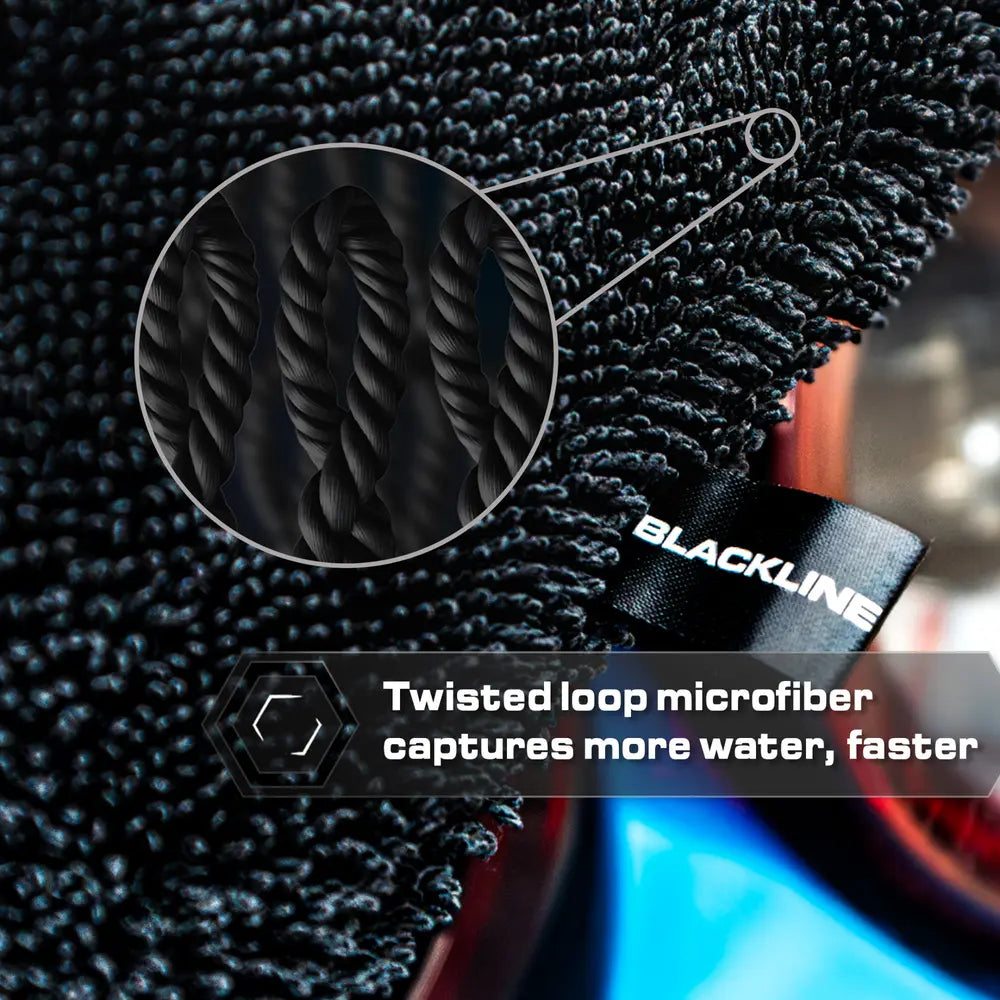 LePrime™ Blackline Twisted-Loop Towel