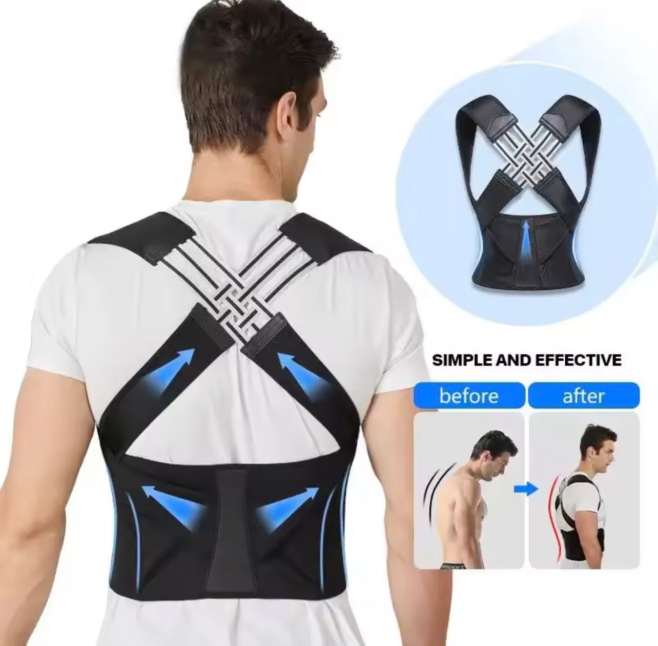 Correcteur de posture du dos
