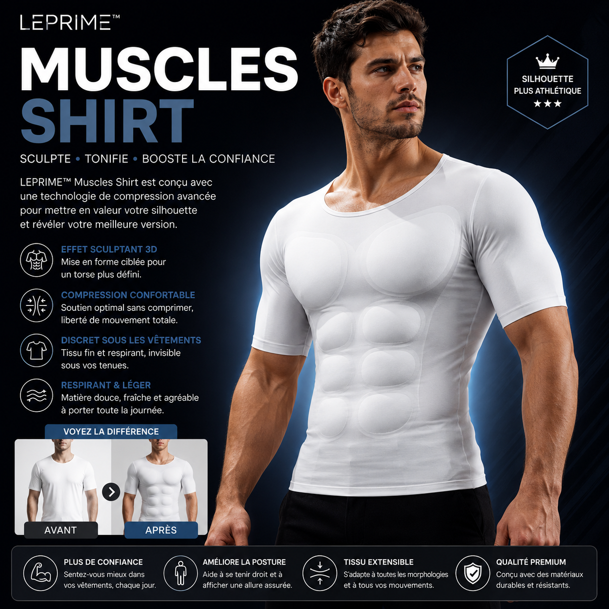 LEPRIME™ muscles shirt