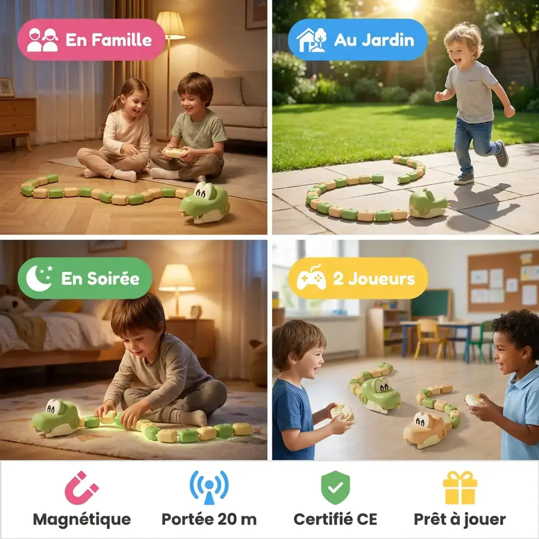 Serpent Télécommandé RC Magnétique