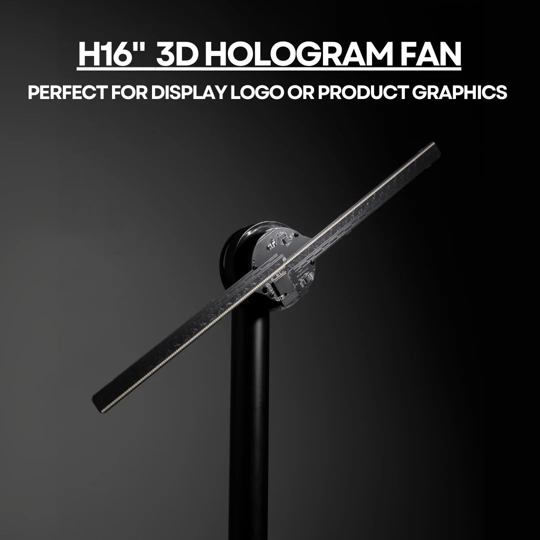 H16" 3D Advertising Hologram