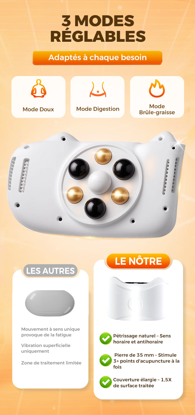 🍃Masseur électrique sans fil