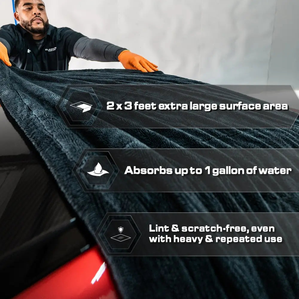 LePrime™ Blackline Twisted-Loop Towel