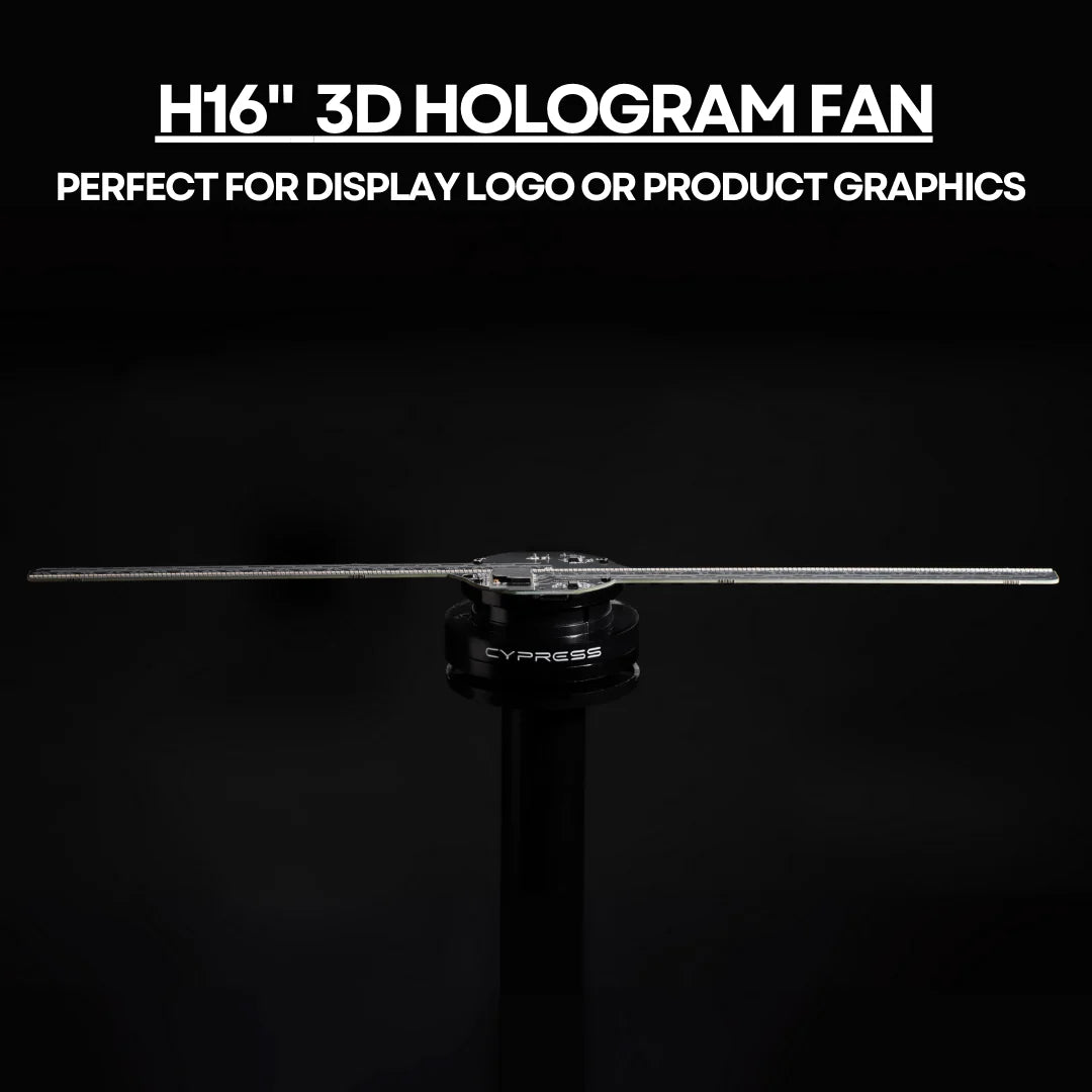 H16" 3D Advertising Hologram