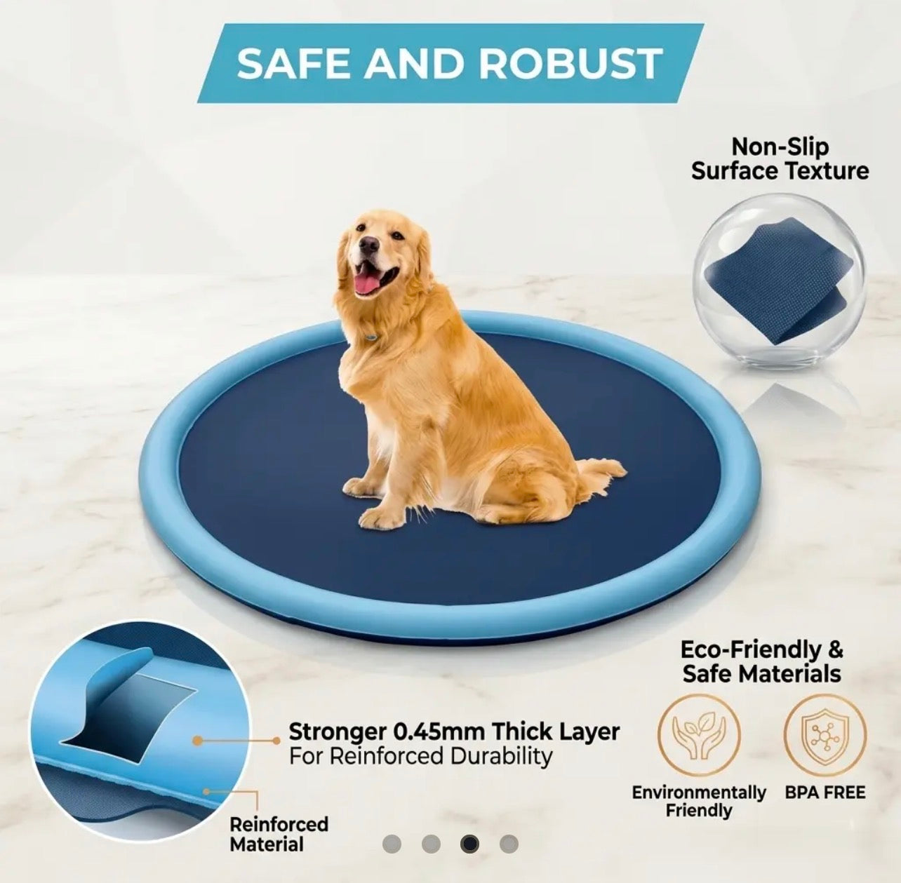 Dog cooling pad 39in