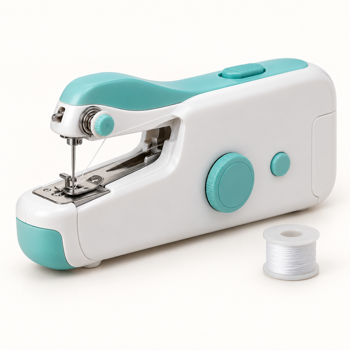 Illustration du type de mini machine à coudre — modèle exact à confirmer