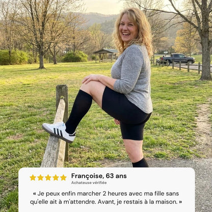 Oxalys - Chaussettes de compression (2 paires)