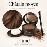 Prime poudre retouche racines - Châtain moyen